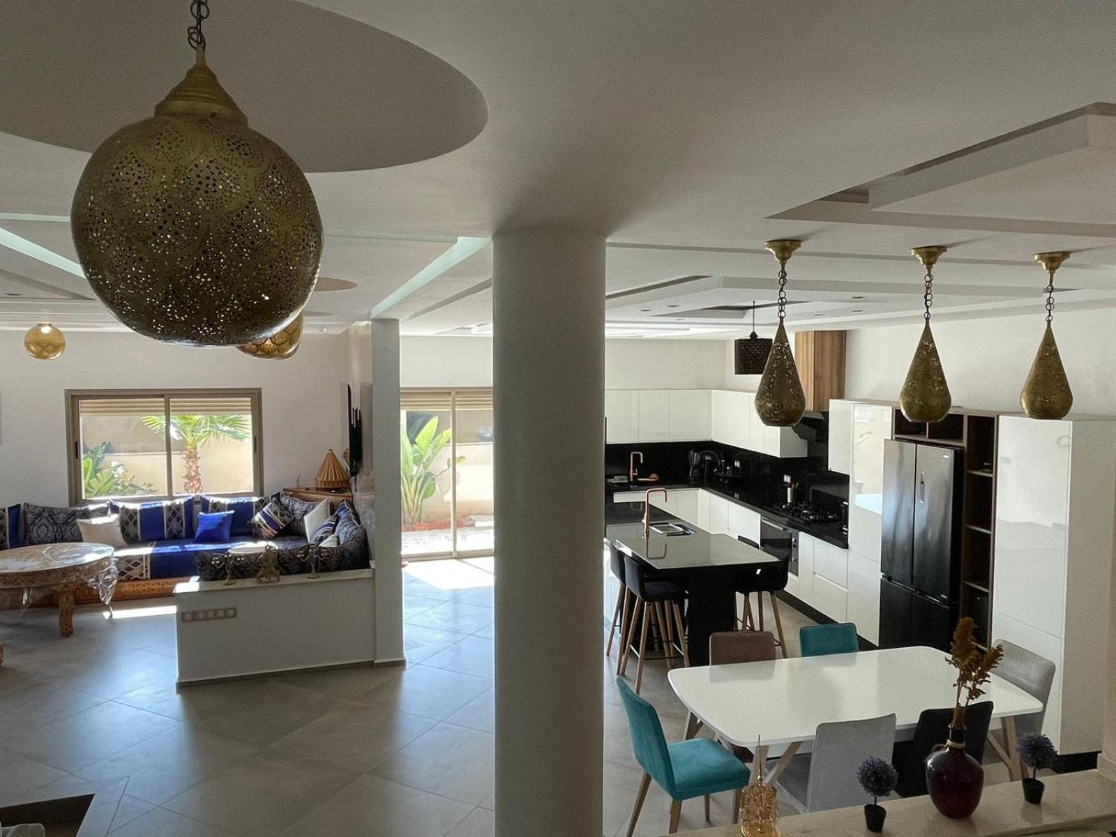 Villa Moderne A 5 Min De La Plage Avec Jardin Et 3 Salons Эс-Сувейра Экстерьер фото