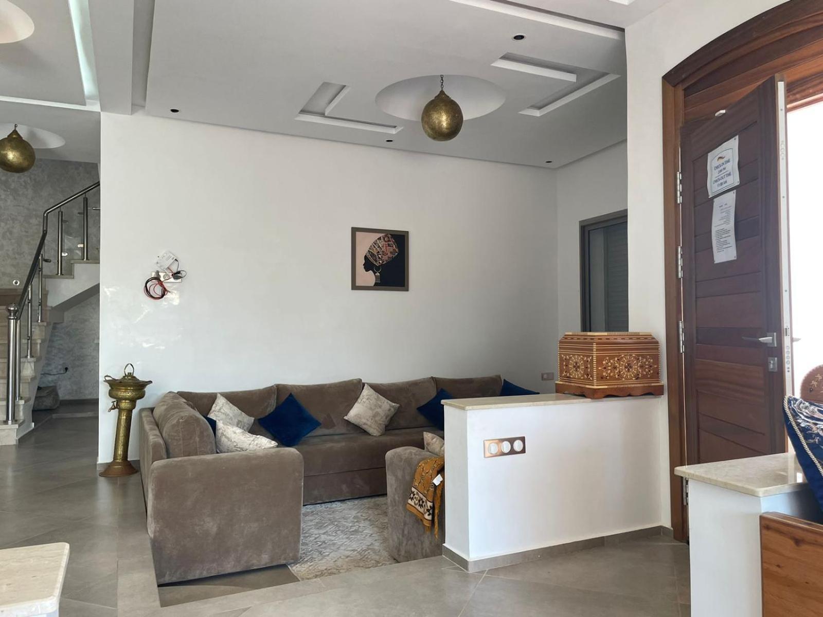 Villa Moderne A 5 Min De La Plage Avec Jardin Et 3 Salons Эс-Сувейра Экстерьер фото