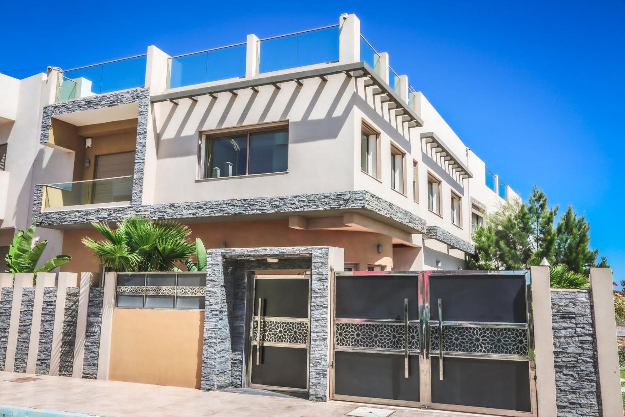 Villa Moderne A 5 Min De La Plage Avec Jardin Et 3 Salons Эс-Сувейра Экстерьер фото